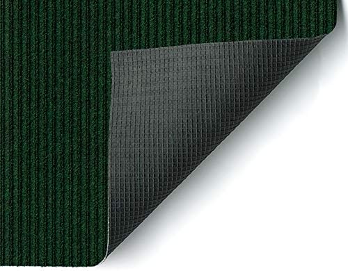 KOECKRITZ Heavy Duty Durable All Weather Indoor/Outdoor Non Slip Entrance Mat Rugs and Runners for Office Business Building Home Garage Front Door (3' x 19', Green)